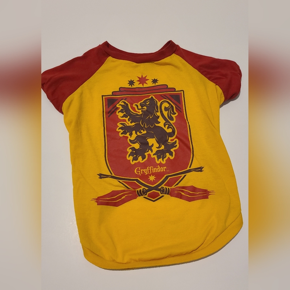 Harry Potter Dog Gryffindor Dog Tee‎ Shirt Sweater Size XL